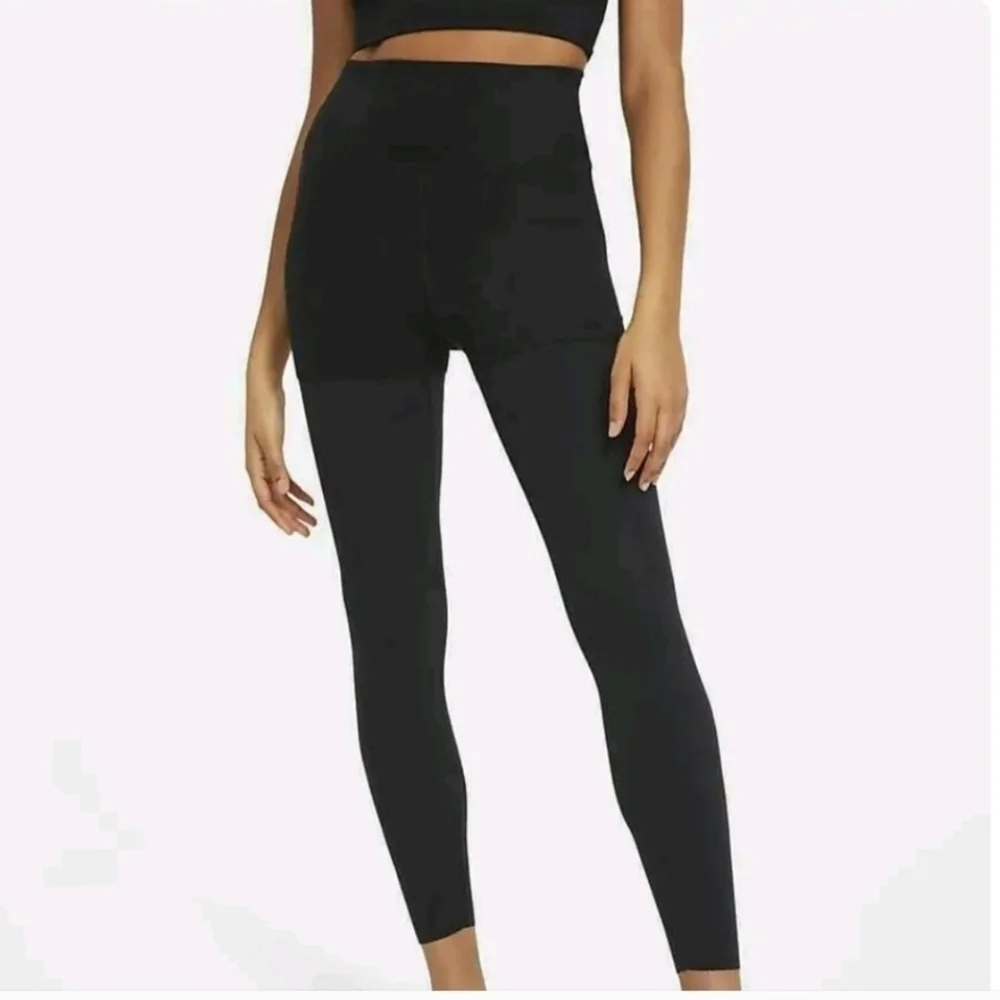 Nike Womens Yoga Luxe Layered 7/8 Leggings Tight Size Small